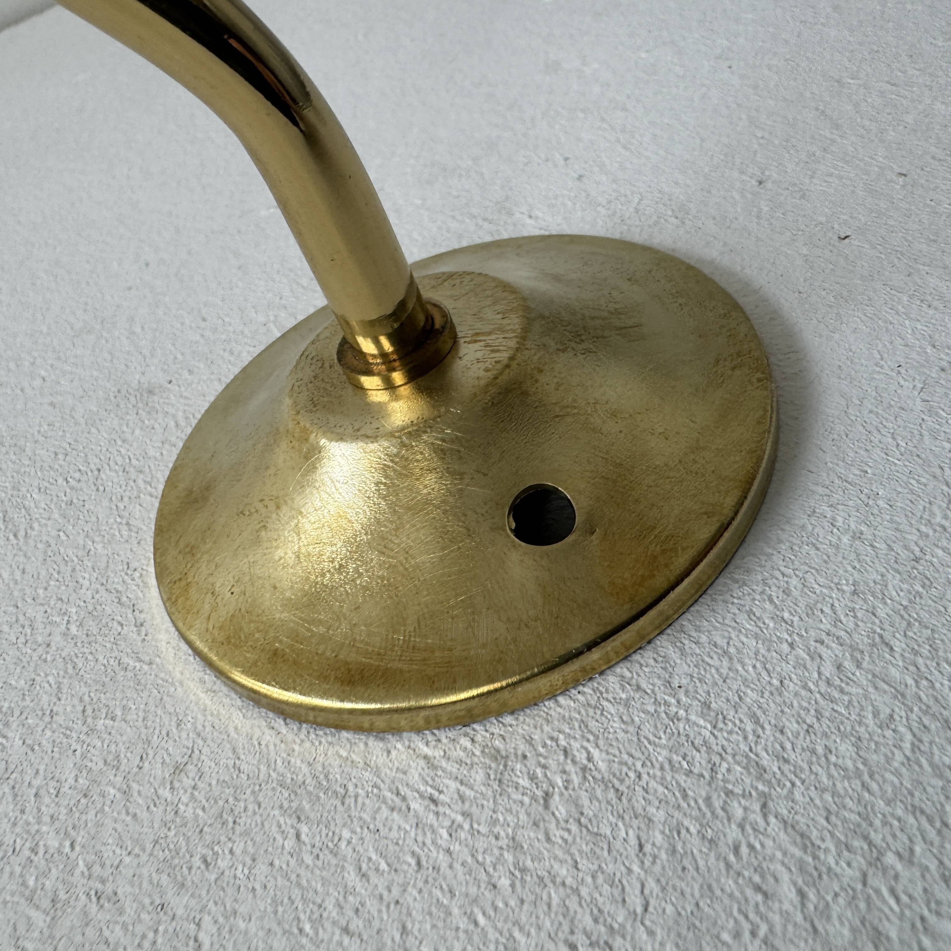 Pair of old vintage opaline sconces