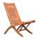 Folding Chair by Ángel Pazmiño for Muebles de Estilo, 1960s.