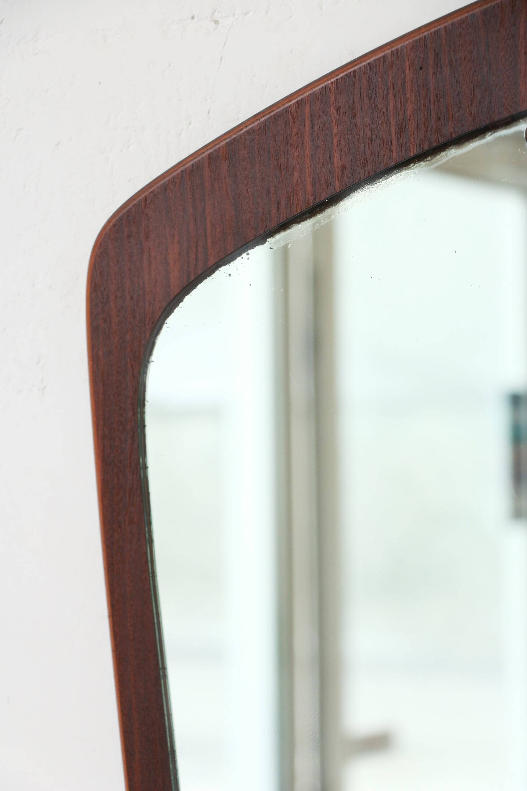Teak rearview mirror - Scandinavian 14.09.23.08