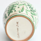 Earthenware vase for Christian Dior