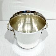 Seau à champagne en métal argenté