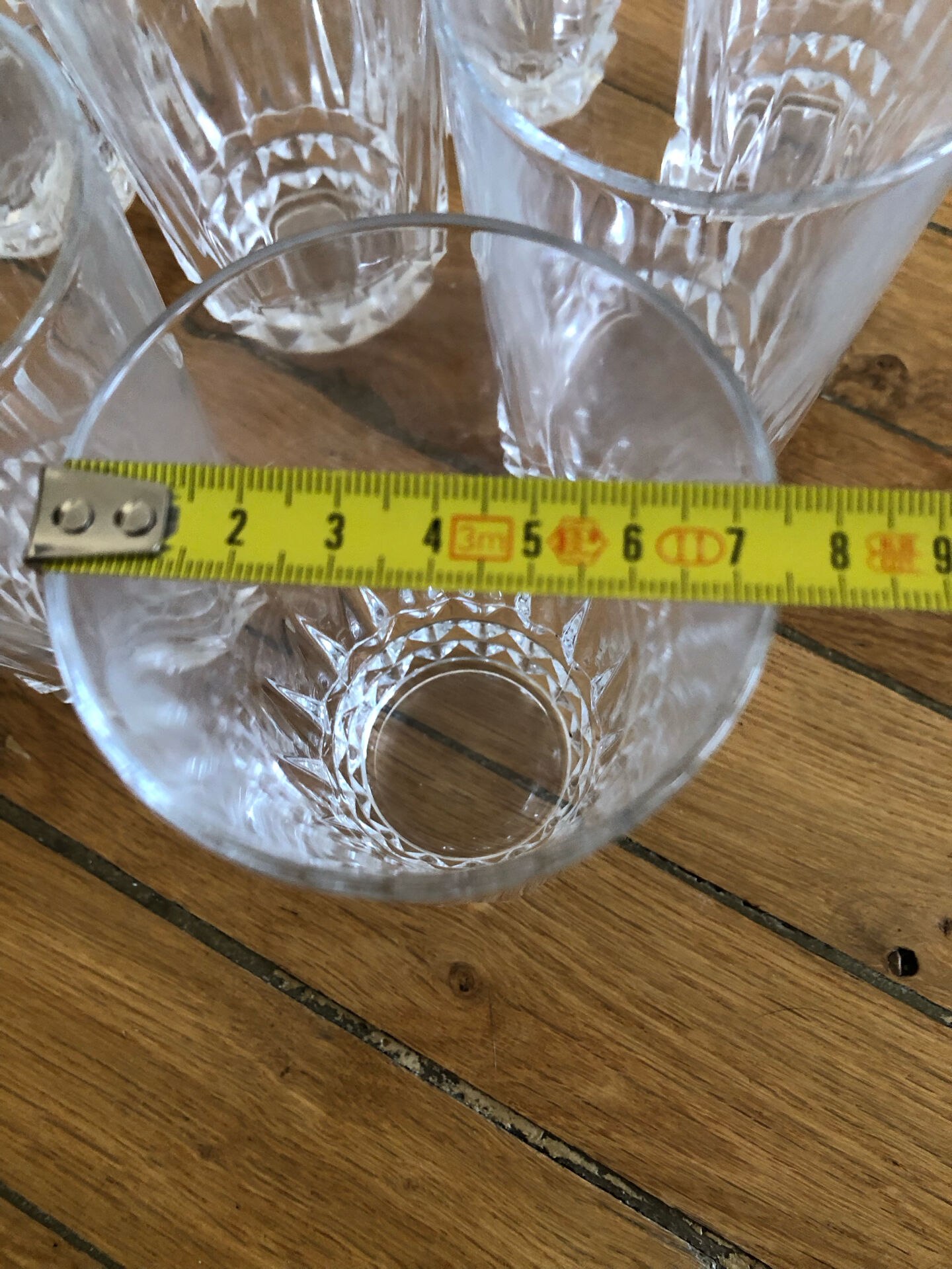 10 verres Cristal d’Arques