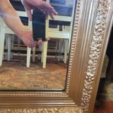 Louis Philippe mirror gilded old 119/81cms