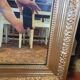 Miroir Louis Philippe doré ancien 119x81cms