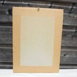 Old framed lithograph: The Hunt of Beauvarlet Jacques Firmin