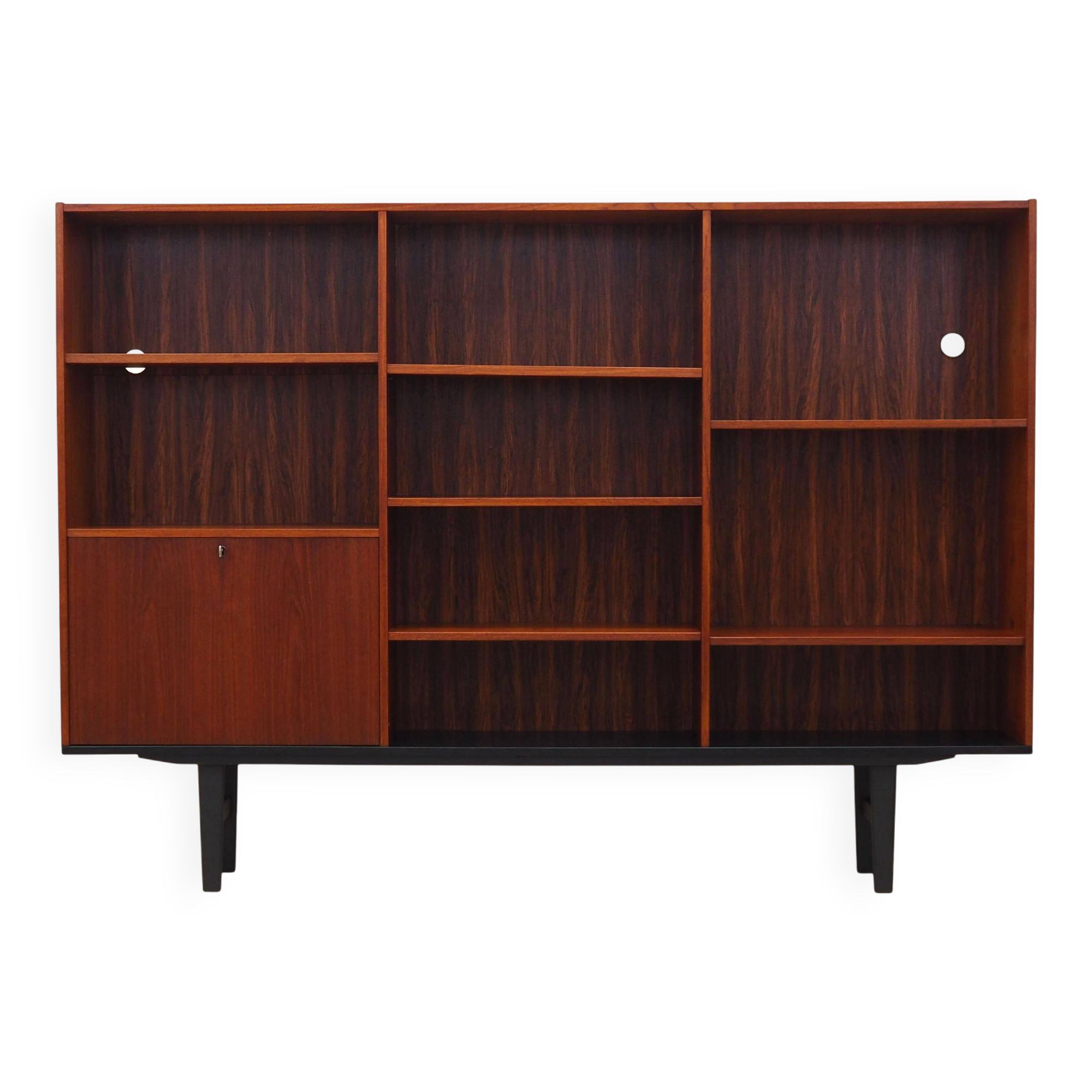 Teak bookcase, Danish design, 1970s, production: Denmark