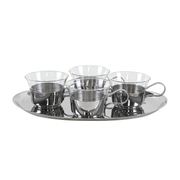 Serving set, Italian design, 1970s, made in Italy