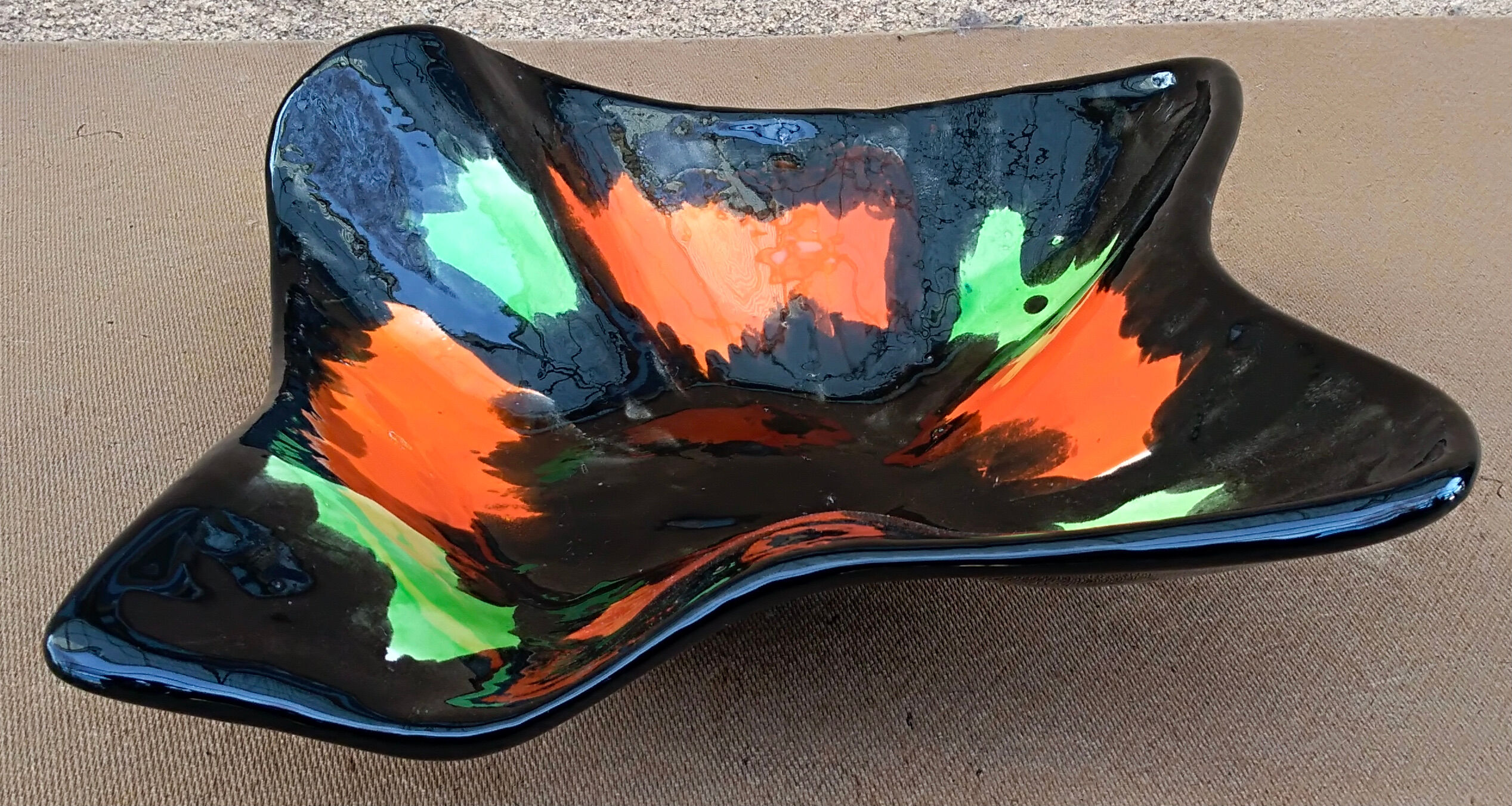 Ceramic fruit cup 60s