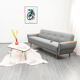 Vintage sofa, convertible, renovated