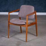 Fauteuil en Teck, 1950s