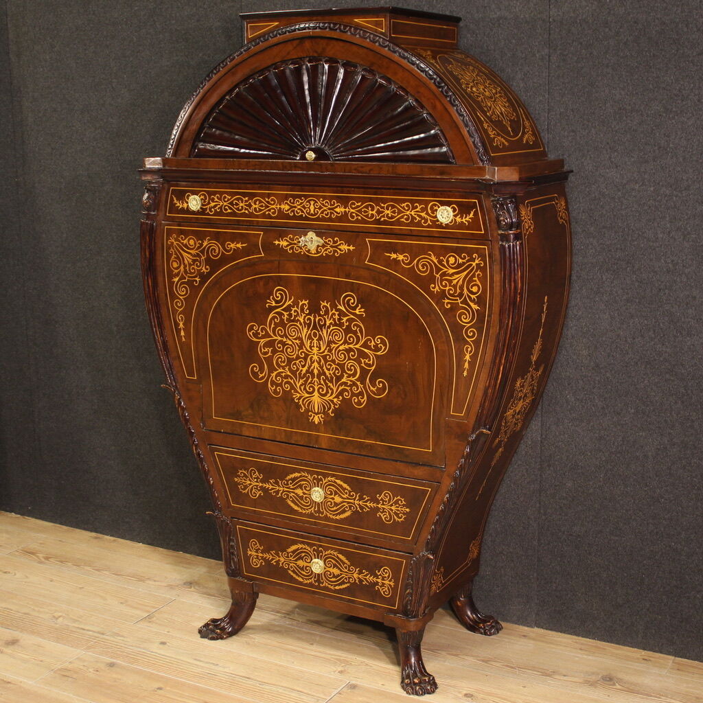 Biedermeier style secretaire