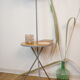 Lampadaire tripode vintage