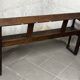 19th century oak bench
