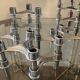 Series of 14 vintage Nagel style modular candle holders