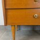 Chiffonnier/commode  6 tiroirs vintage en teck