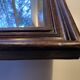 Miroir ancien en bois massif style Huguenot
