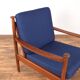 Fauteuil de salon danois du milieu du siècle, années 1960.