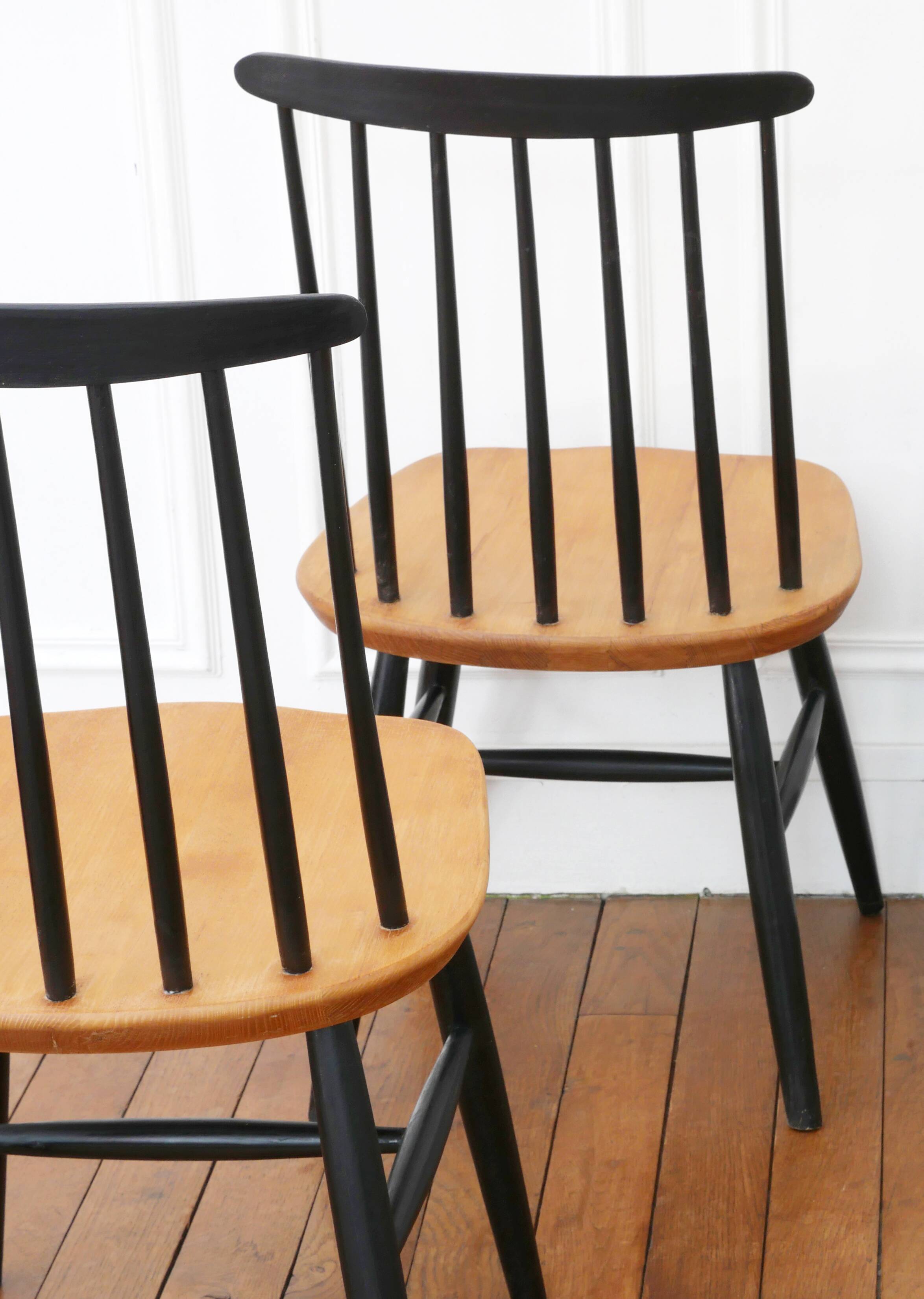 2 vintage chairs - Fully restored