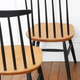 2 chaises vintage - Entièrement restaurées