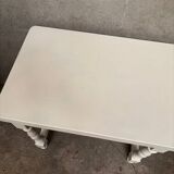 White coffee table or pedestal table