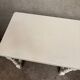 White coffee table or pedestal table