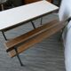 Sambron wooden and metal schoolboy's office, 1960s