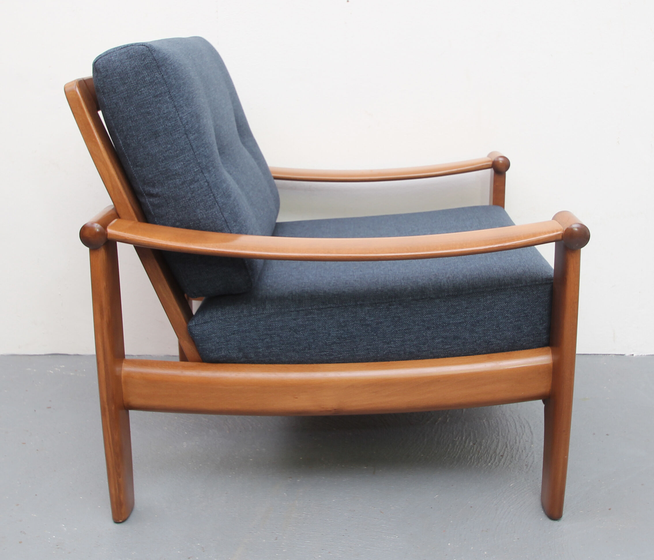 Armchair in darkblue 1960