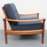 Armchair in darkblue 1960