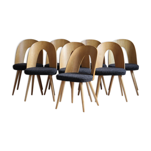 Ensemble de 8 chaises - midcentury