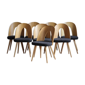 Ensemble de 8 chaises de salle