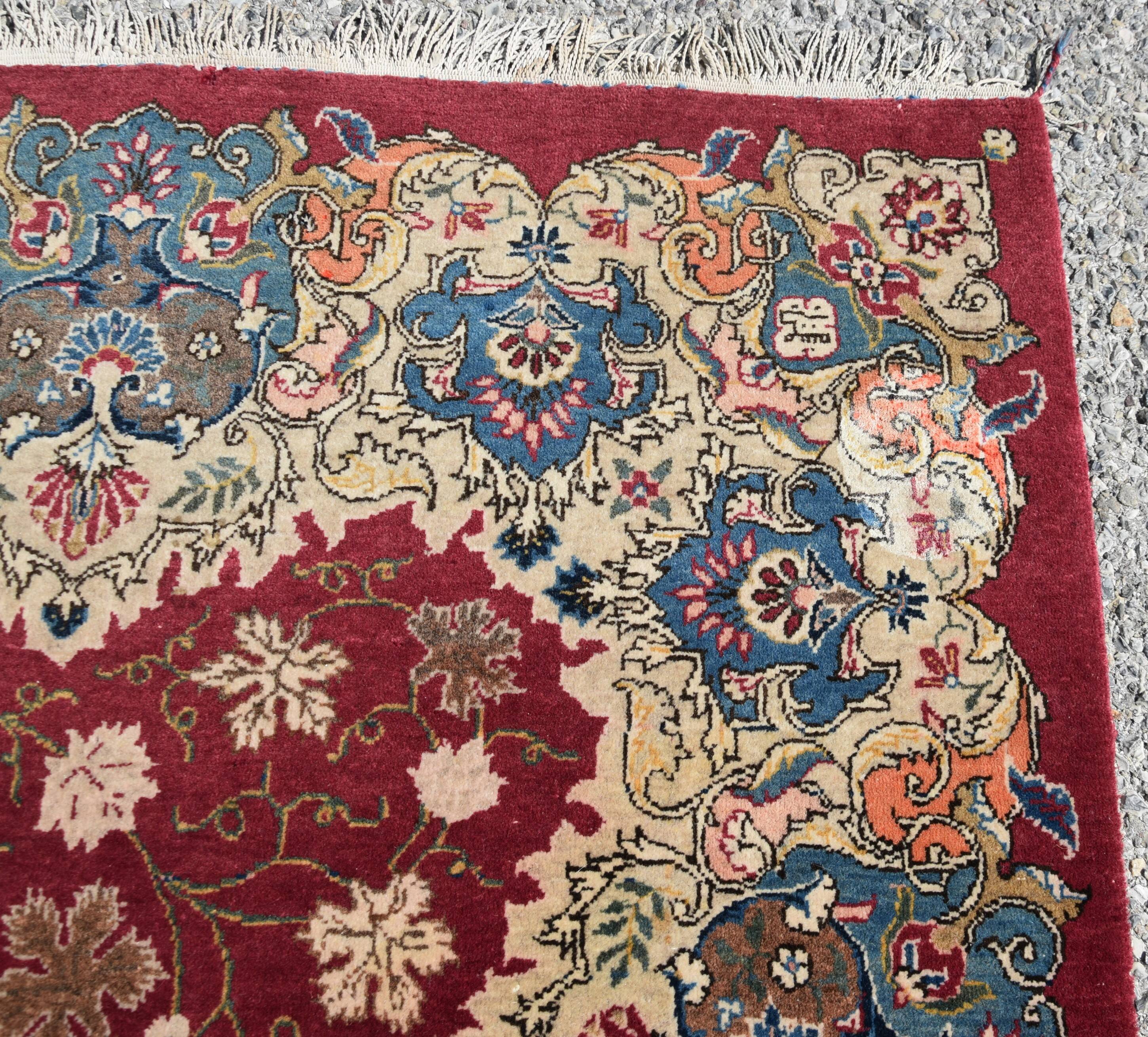 Oriental Iran Rug, Kashan Persian - 2.15 x 1.42 Meters