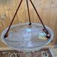 Sonover Art Deco ceiling light in pressed glass, suspended by cord – circa 19.