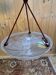Sonover Art Deco ceiling light in pressed glass, suspended by cord – circa 19.