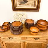 Stoneware service - St Amand earthenware - Meylan model