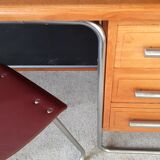 Tubular desk and bauhaus chair circa 1930