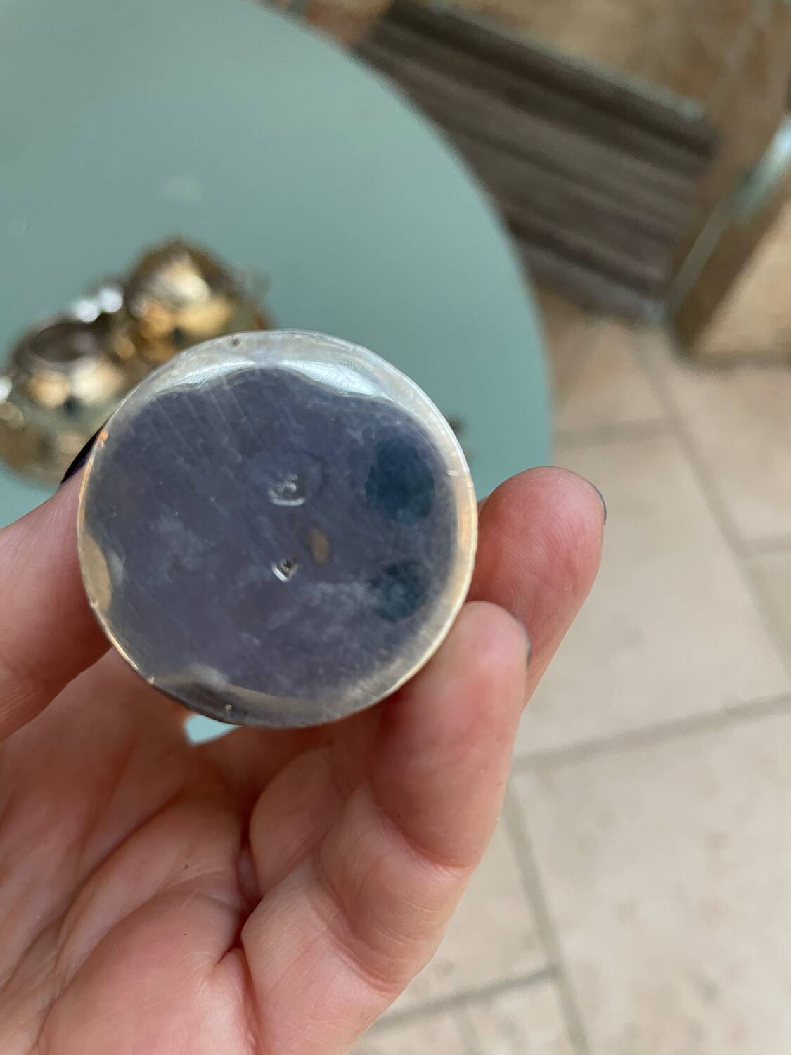 Silverware powdered sugar