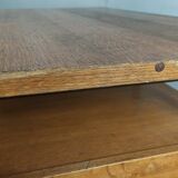 Vintage wood and iron desk