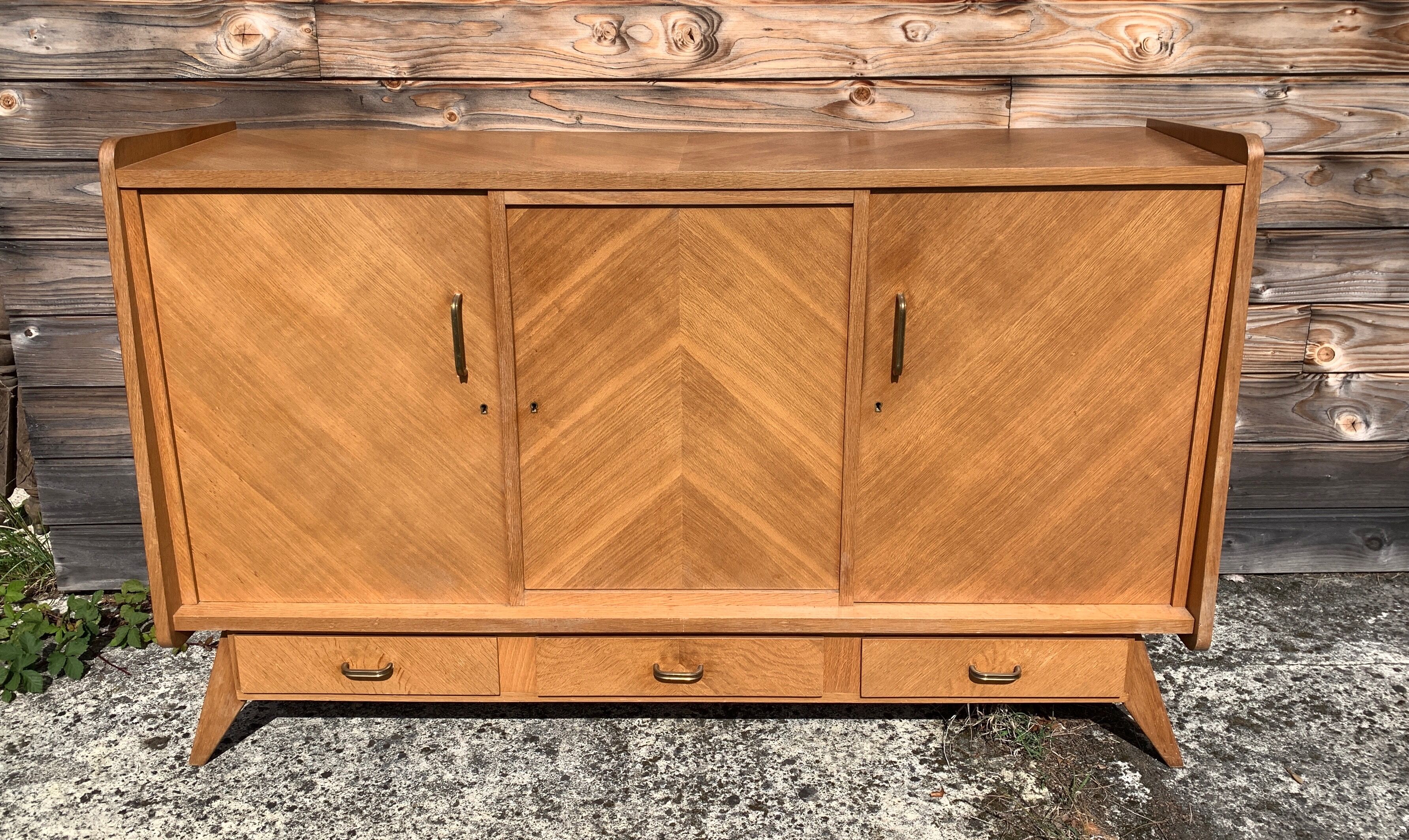 French oak sideboard from the 60s