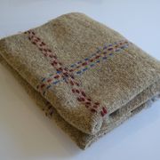 Vintage handmade pure wool blanket blanket
