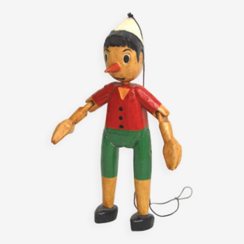 Pantin Pinocchio en bois