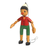 Pinocchio wooden puppet