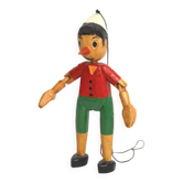 Pantin Pinocchio en bois