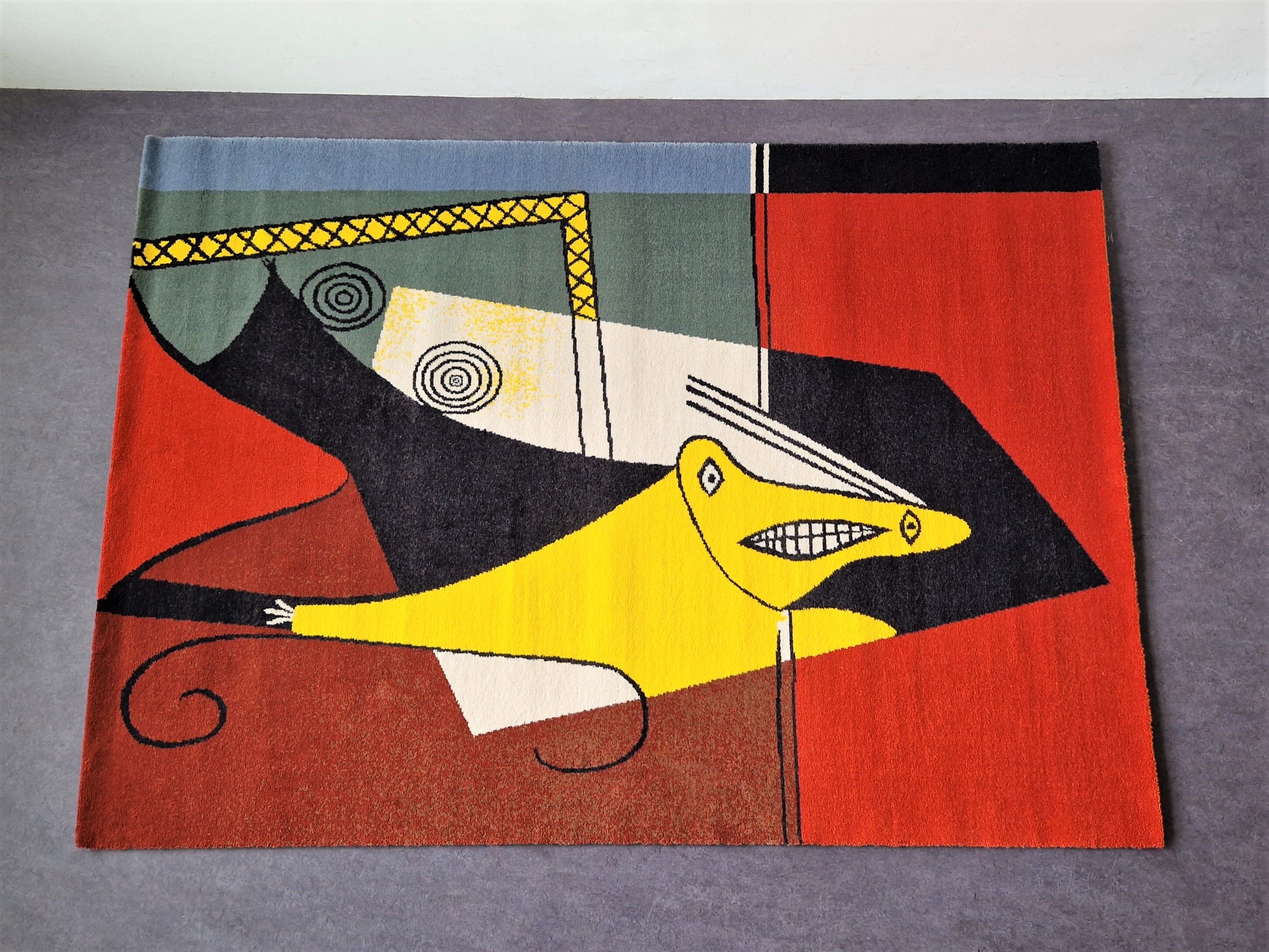 New zealand wool rug by desso, 1995