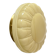 Vintage Art Deco globe wall or ceiling light in yellow opaline.