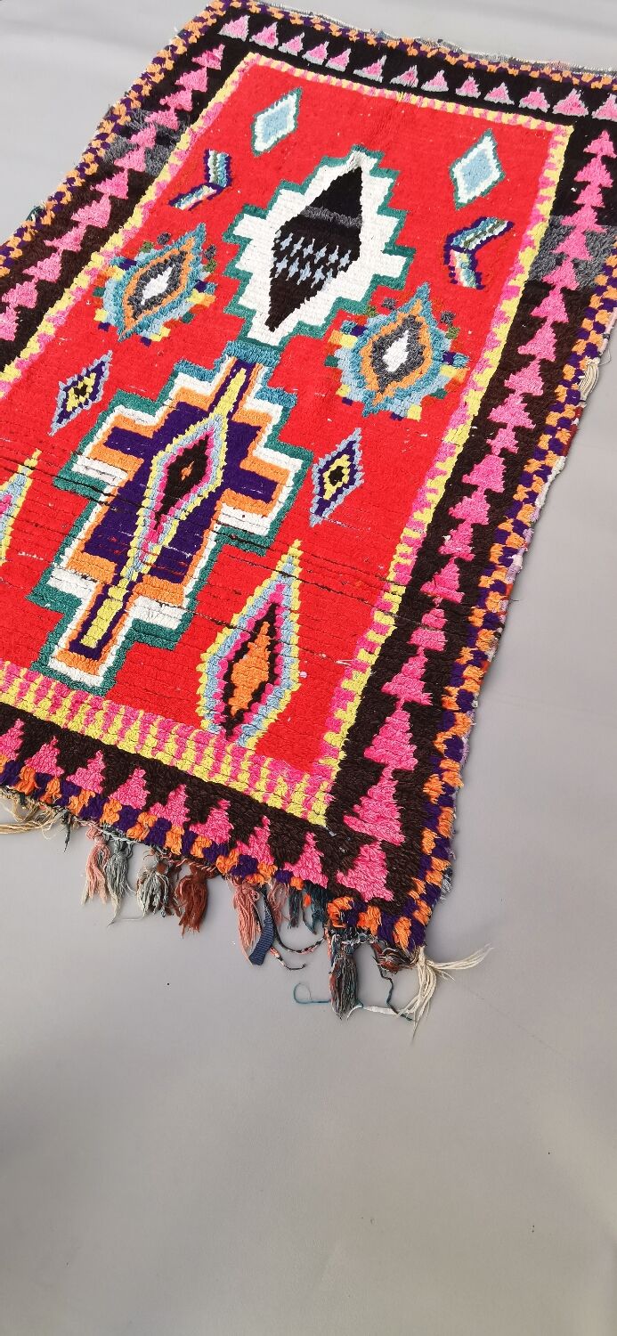Vintage Berber rug