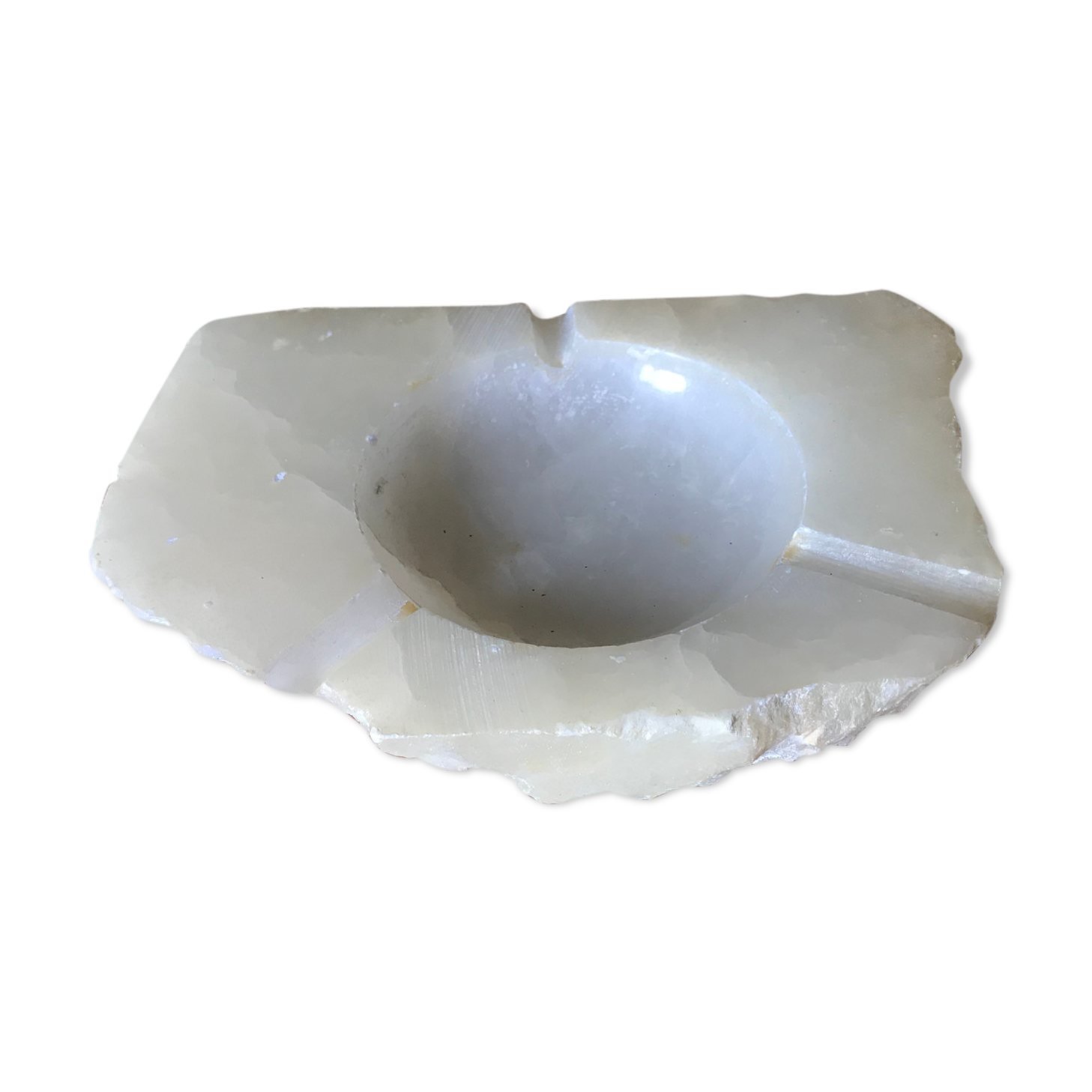 Vintage alabaster ashtray
