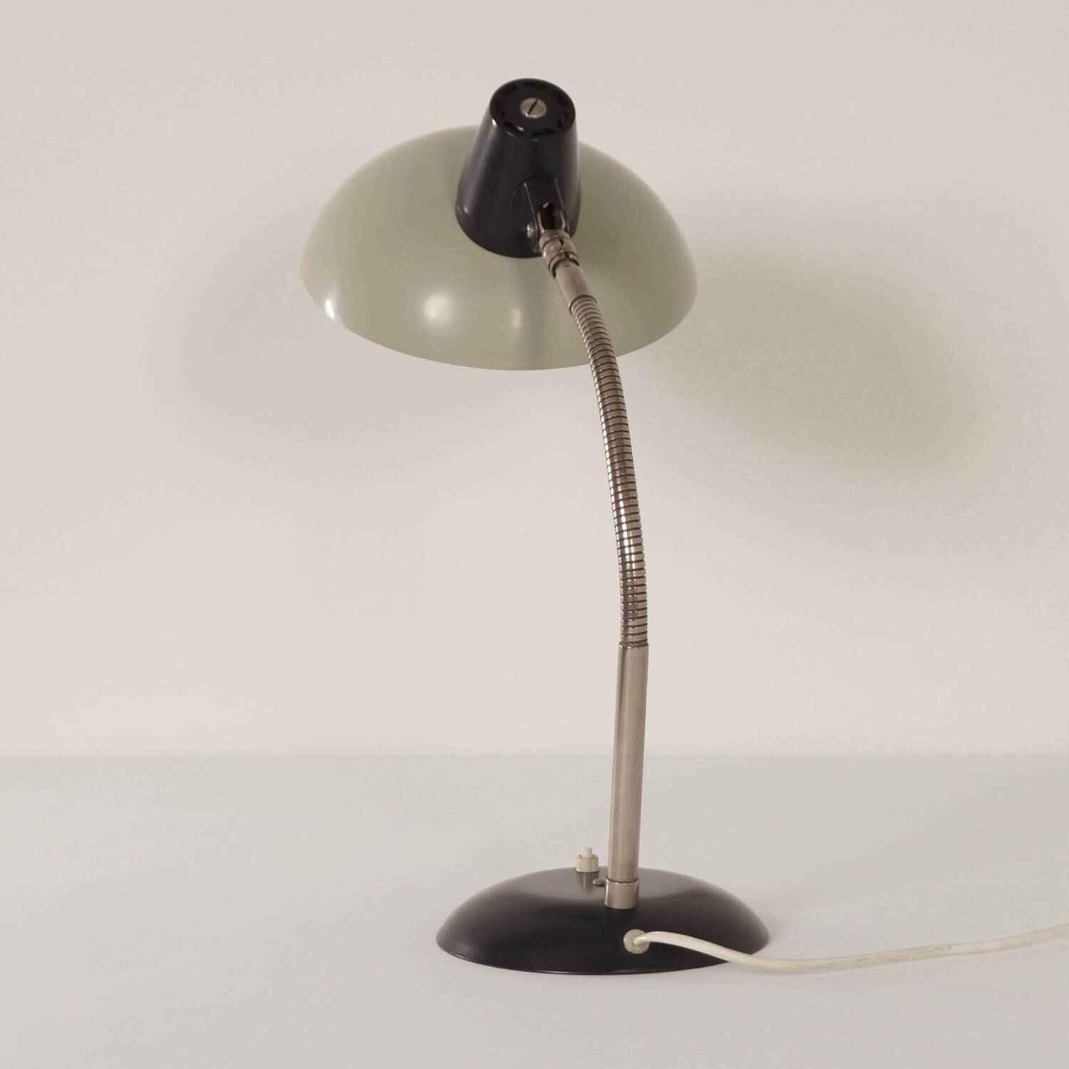 Desk lamp model 50 by karl lang for sis-licht, 1960s | stony grey