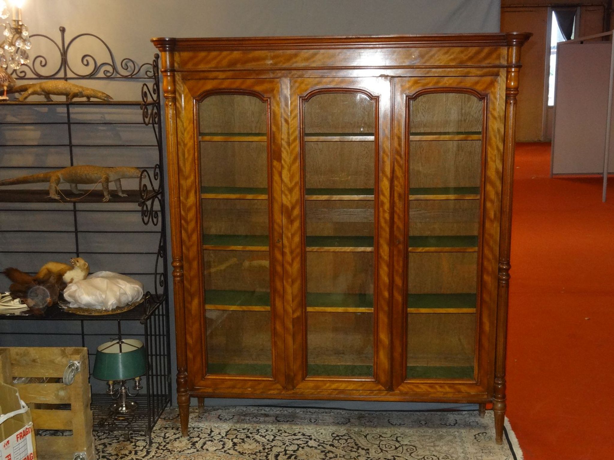 English bookcase 19th
