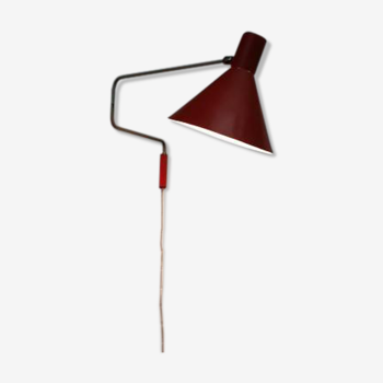 Lampe murale Elbow par J.J.M. Hoogervorst pour Anvia, 1950s