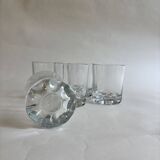 Set of 5 whisky glasses